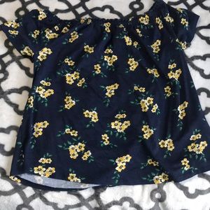Off the shoulder top